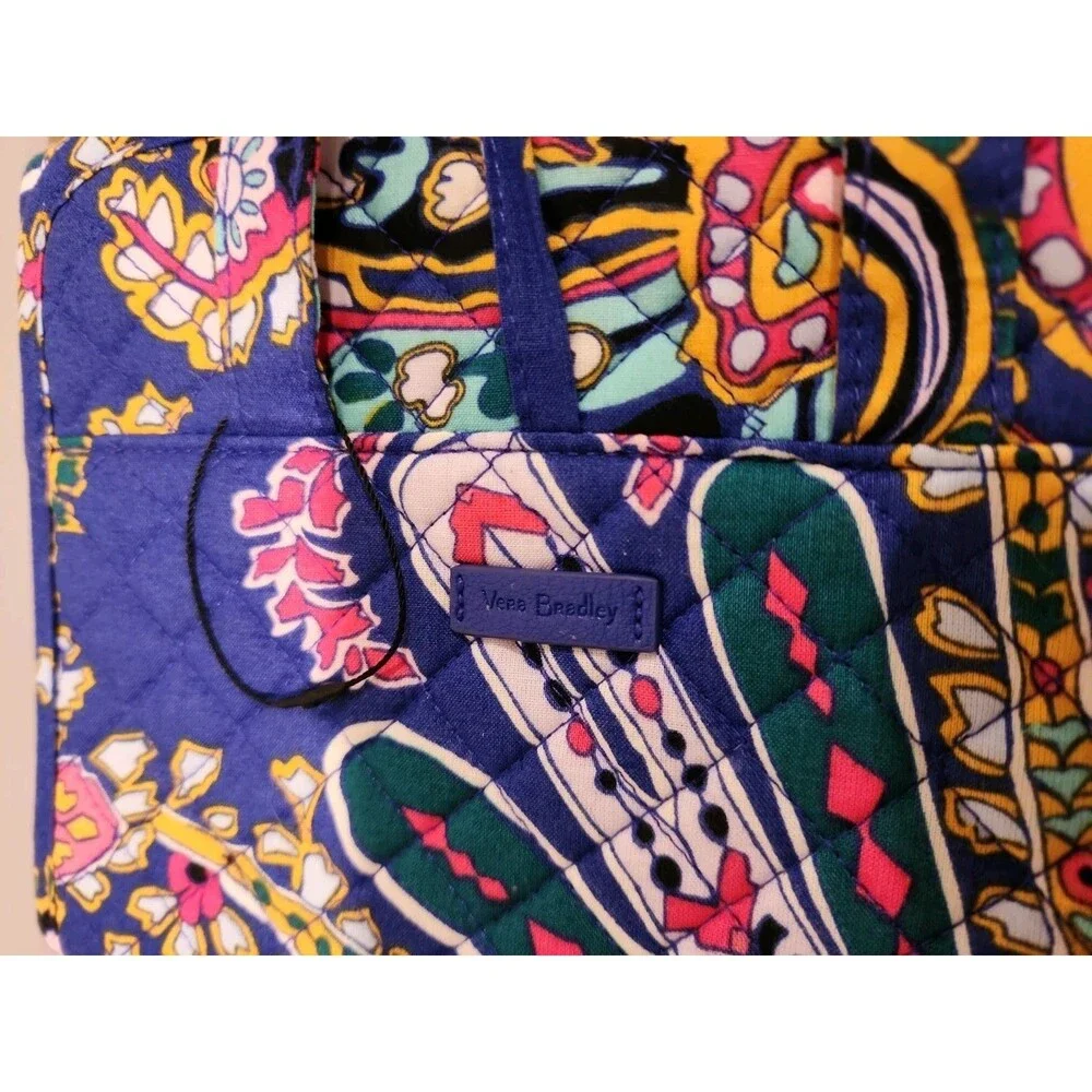 New VERA BRADLEY ROMANTIC PAISLEY ICONIC HANGING TRAVEL BEAUTIFUL ORGANIZER